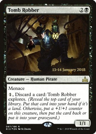 Tomb Robber [Rivals of Ixalan Promos] | Fandemonia Ltd