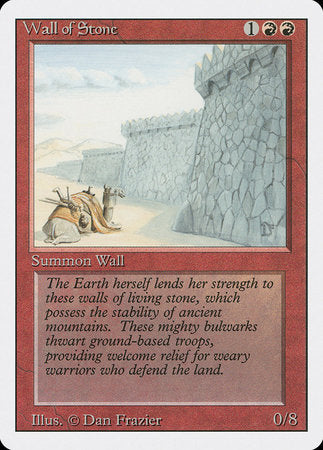 Wall of Stone [Revised Edition] | Fandemonia Ltd