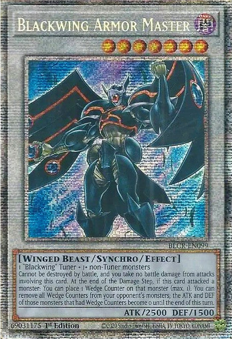 Blackwing Armor Master [BLCR-EN099] Starlight Rare | Fandemonia Ltd