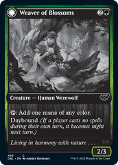 Weaver of Blossoms // Blossom-Clad Werewolf [Innistrad: Double Feature] | Fandemonia Ltd