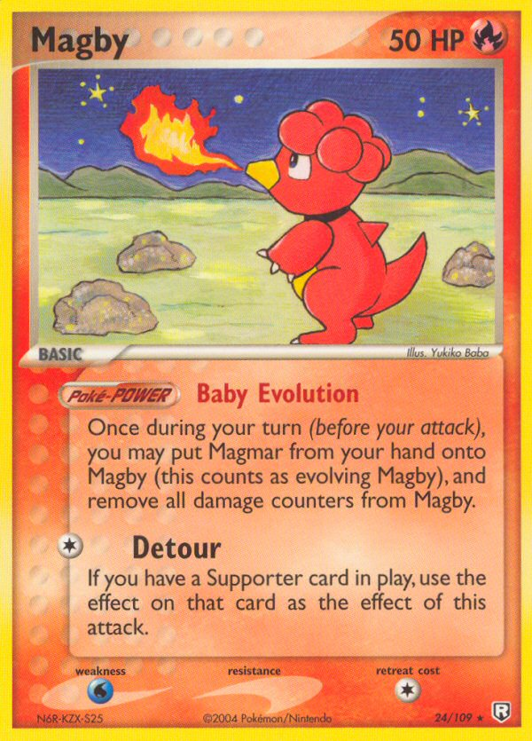 Magby (24/109) [EX: Team Rocket Returns] | Fandemonia Ltd