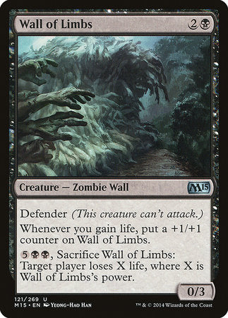 Wall of Limbs [Magic 2015] | Fandemonia Ltd