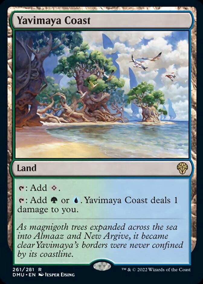 Yavimaya Coast [Dominaria United] | Fandemonia Ltd