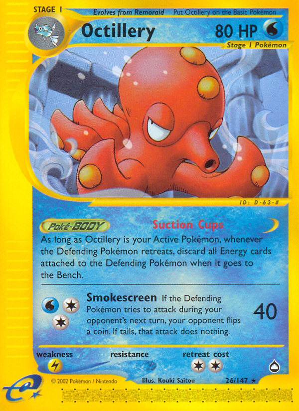 Octillery (26/147) [Aquapolis] | Fandemonia Ltd