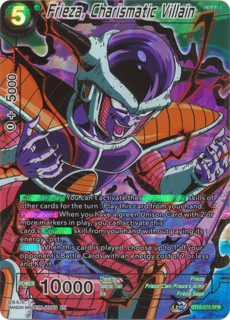 Frieza, Charismatic Villain (SPR) [BT10-075] | Fandemonia Ltd