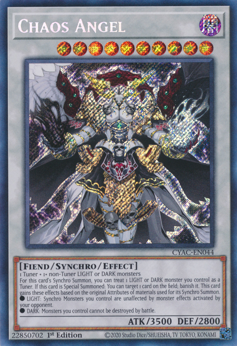 Chaos Angel [CYAC-EN044] Secret Rare | Fandemonia Ltd