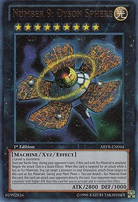 Number 9: Dyson Sphere (UTR) [ABYR-EN044] Ultimate Rare | Fandemonia Ltd