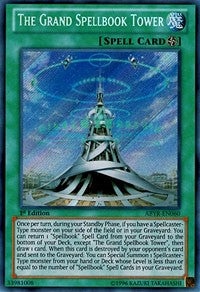 The Grand Spellbook Tower [ABYR-EN060] Secret Rare | Fandemonia Ltd