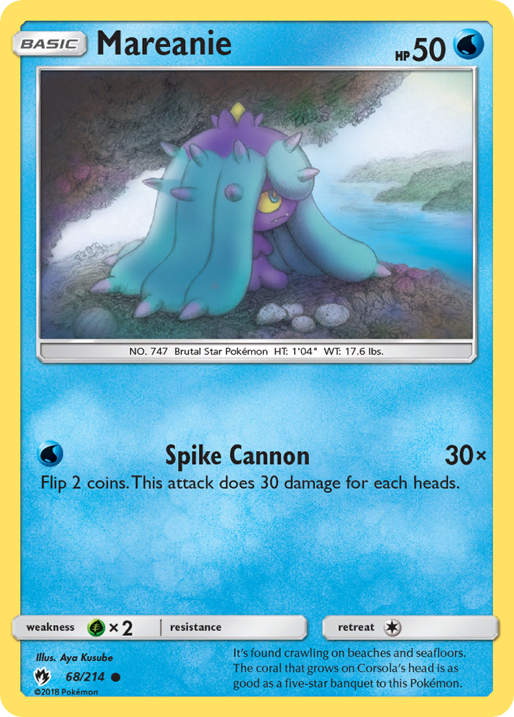 Mareanie (68/214) [Sun & Moon: Lost Thunder] | Fandemonia Ltd