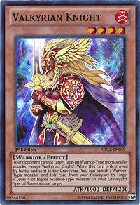 Valkyrian Knight [CBLZ-EN039] Super Rare | Fandemonia Ltd