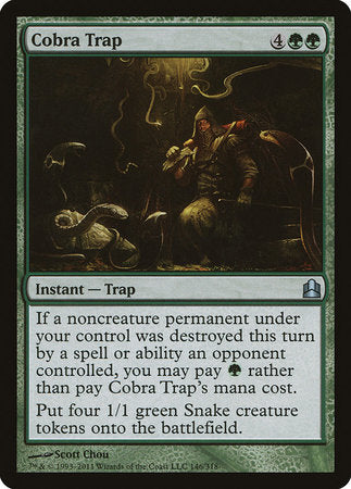 Cobra Trap [Commander 2011] | Fandemonia Ltd