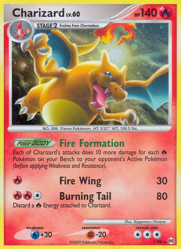 Charizard (1/99) [Platinum: Arceus] | Fandemonia Ltd