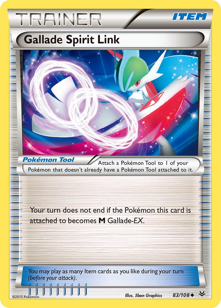 Gallade Spirit Link (83/108) [XY: Roaring Skies] | Fandemonia Ltd