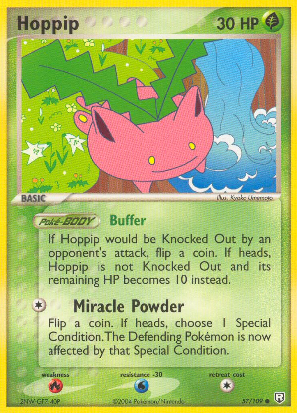 Hoppip (57/109) [EX: Team Rocket Returns] | Fandemonia Ltd