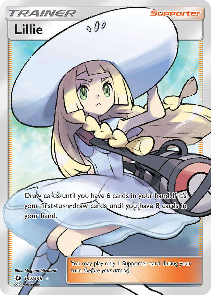 Lillie (147/149) [Sun & Moon: Base Set] | Fandemonia Ltd