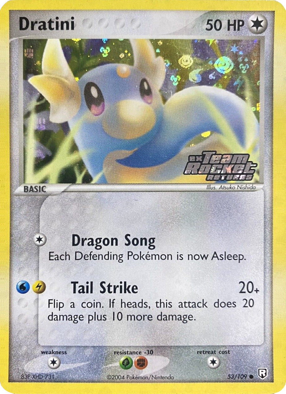 Dratini (53/109) (Stamped) [EX: Team Rocket Returns] | Fandemonia Ltd