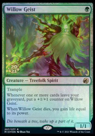 Willow Geist [Innistrad: Midnight Hunt Prerelease Promos] | Fandemonia Ltd