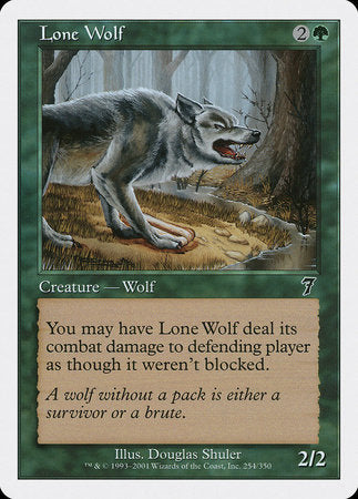 Lone Wolf [Seventh Edition] | Fandemonia Ltd