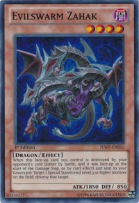 Evilswarm Zahak [HA07-EN012] Super Rare | Fandemonia Ltd