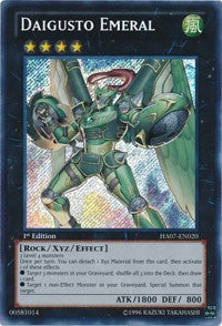 Daigusto Emeral [HA07-EN020] Secret Rare | Fandemonia Ltd