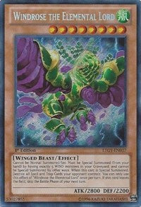 Windrose the Elemental Lord [LTGY-EN037] Secret Rare | Fandemonia Ltd