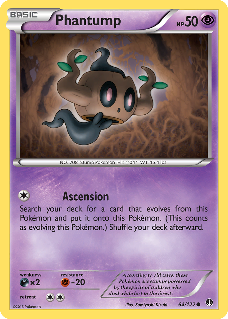 Phantump (64/122) [XY: BREAKpoint] | Fandemonia Ltd