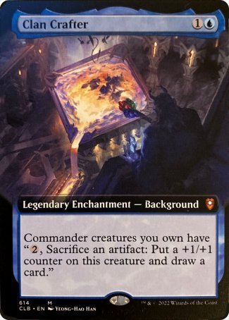 Clan Crafter (Extended Art) [Commander Legends: Battle for Baldur's Gate] | Fandemonia Ltd