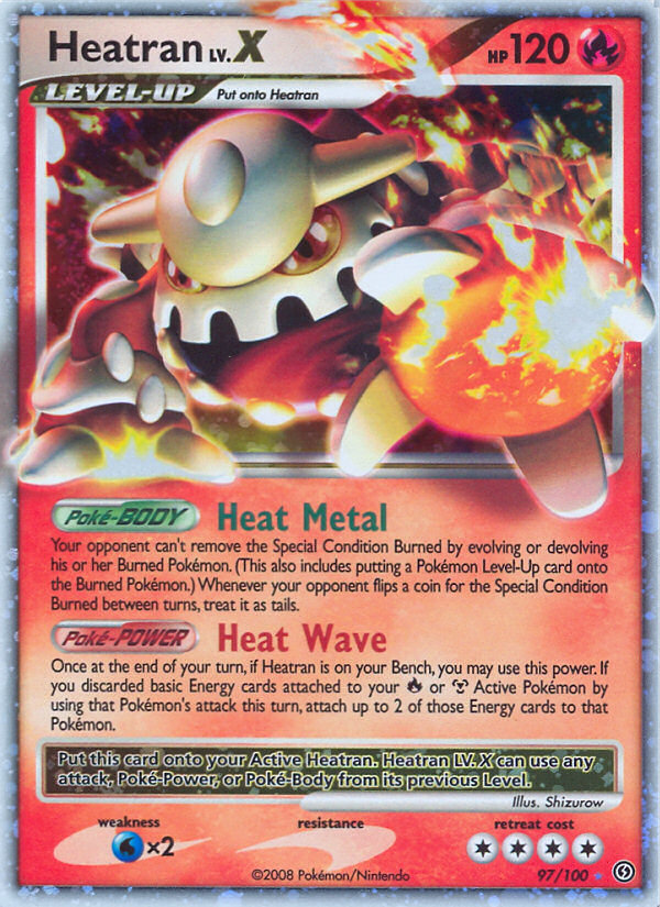 Heatran LV.X (97/100) [Diamond & Pearl: Stormfront] | Fandemonia Ltd