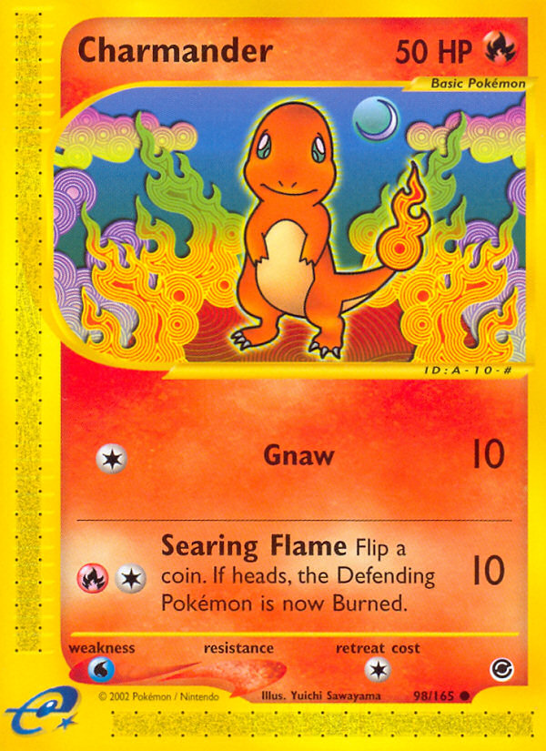 Charmander (98/165) [Expedition: Base Set] | Fandemonia Ltd