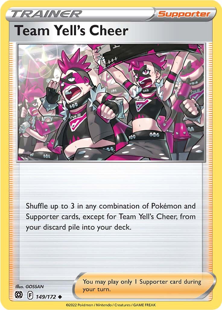 Team Yell's Cheer (149/172) [Sword & Shield: Brilliant Stars] | Fandemonia Ltd