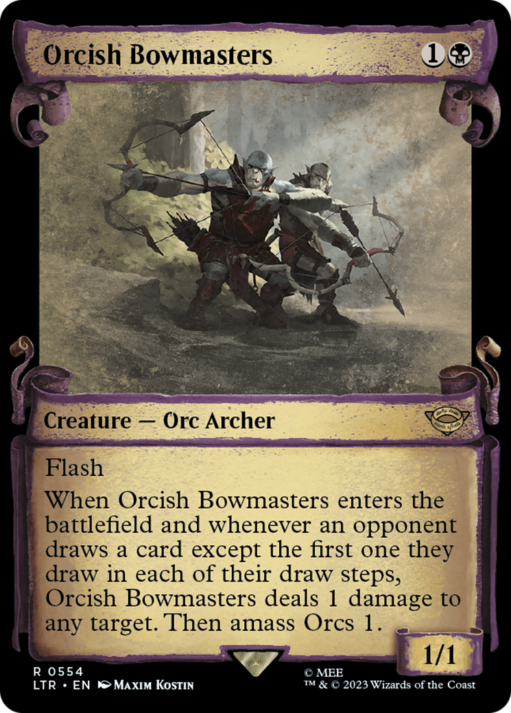 Orcish Bowmasters [The Lord of the Rings: Tales of Middle-Earth Showcase Scrolls] | Fandemonia Ltd