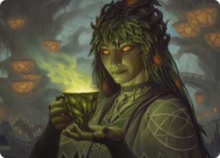 Dina, Soul Steeper Art Card [Strixhaven: School of Mages Art Series] | Fandemonia Ltd