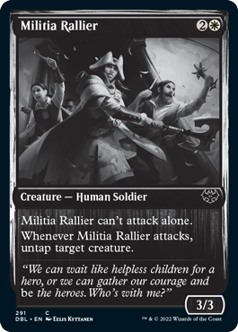 Militia Rallier [Innistrad: Double Feature] | Fandemonia Ltd