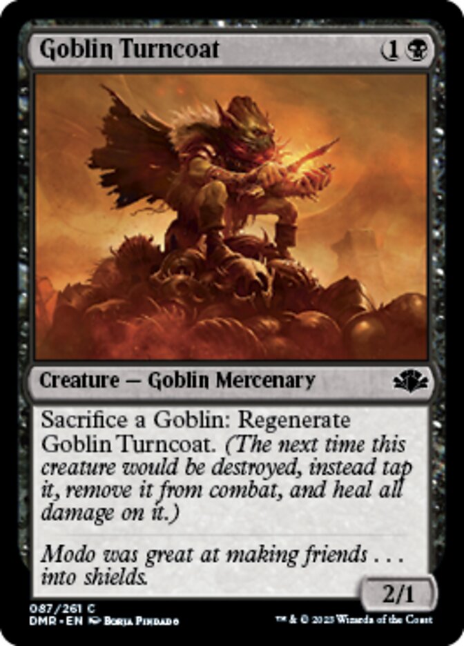 Goblin Turncoat [Dominaria Remastered] | Fandemonia Ltd