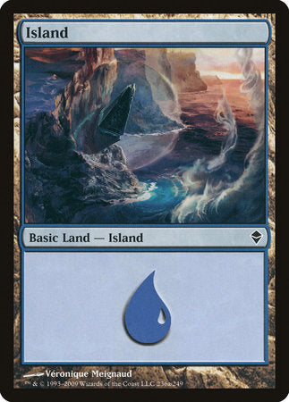 Island (236a) [Zendikar] | Fandemonia Ltd