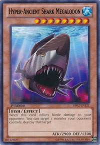 Hyper-Ancient Shark Megalodon [BP02-EN121] Rare | Fandemonia Ltd