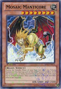 Mosaic Manticore [BP02-EN073] Mosaic Rare | Fandemonia Ltd