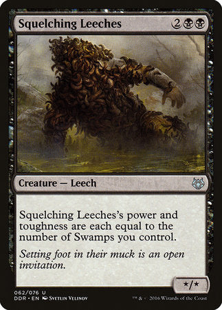 Squelching Leeches [Duel Decks: Nissa vs. Ob Nixilis] | Fandemonia Ltd