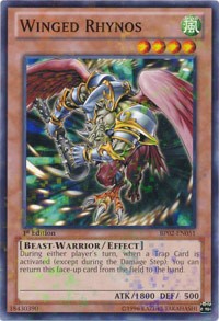 Winged Rhynos [BP02-EN051] Mosaic Rare | Fandemonia Ltd