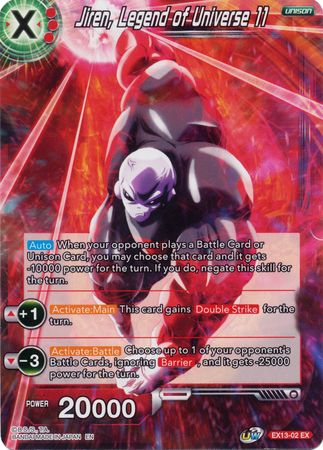 Jiren, Legend of Universe 11 [EX13-02] | Fandemonia Ltd