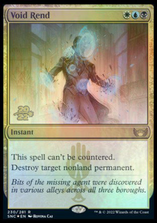 Void Rend [Streets of New Capenna Prerelease Promos] | Fandemonia Ltd