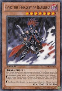 Gorz the Emissary of Darkness [BP01-EN014] Starfoil Rare | Fandemonia Ltd