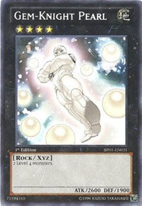 Gem-Knight Pearl [BP01-EN031] Starfoil Rare | Fandemonia Ltd