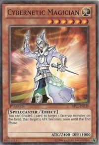 Cybernetic Magician [BP01-EN139] Starfoil Rare | Fandemonia Ltd