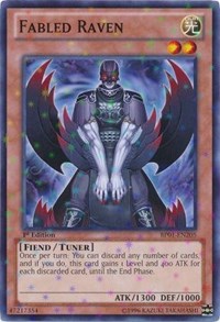 Fabled Raven [BP01-EN205] Starfoil Rare | Fandemonia Ltd