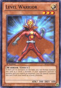 Level Warrior [BP01-EN208] Starfoil Rare | Fandemonia Ltd