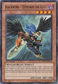 Blackwing - Zephyros the Elite [BP01-EN215] Starfoil Rare | Fandemonia Ltd