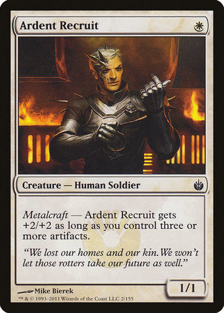 Ardent Recruit [Mirrodin Besieged] | Fandemonia Ltd