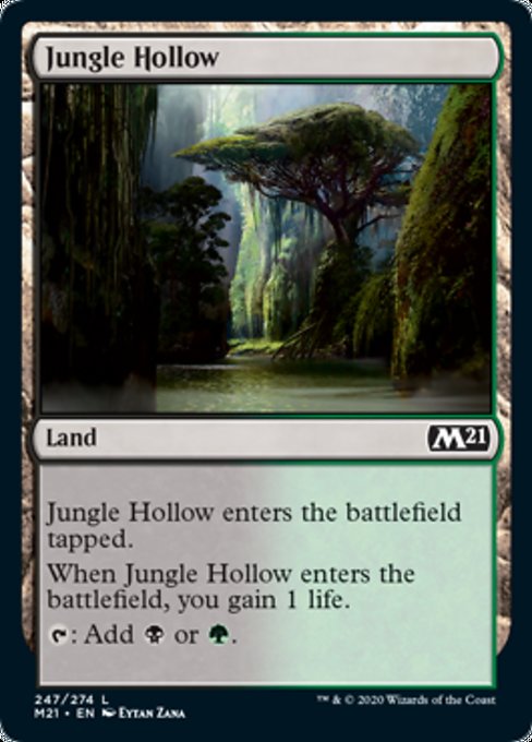 Jungle Hollow [Core Set 2021] | Fandemonia Ltd