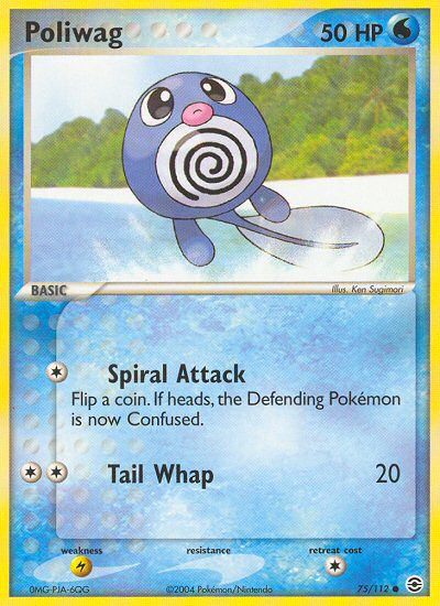 Poliwag (75/112) [EX: FireRed & LeafGreen] | Fandemonia Ltd